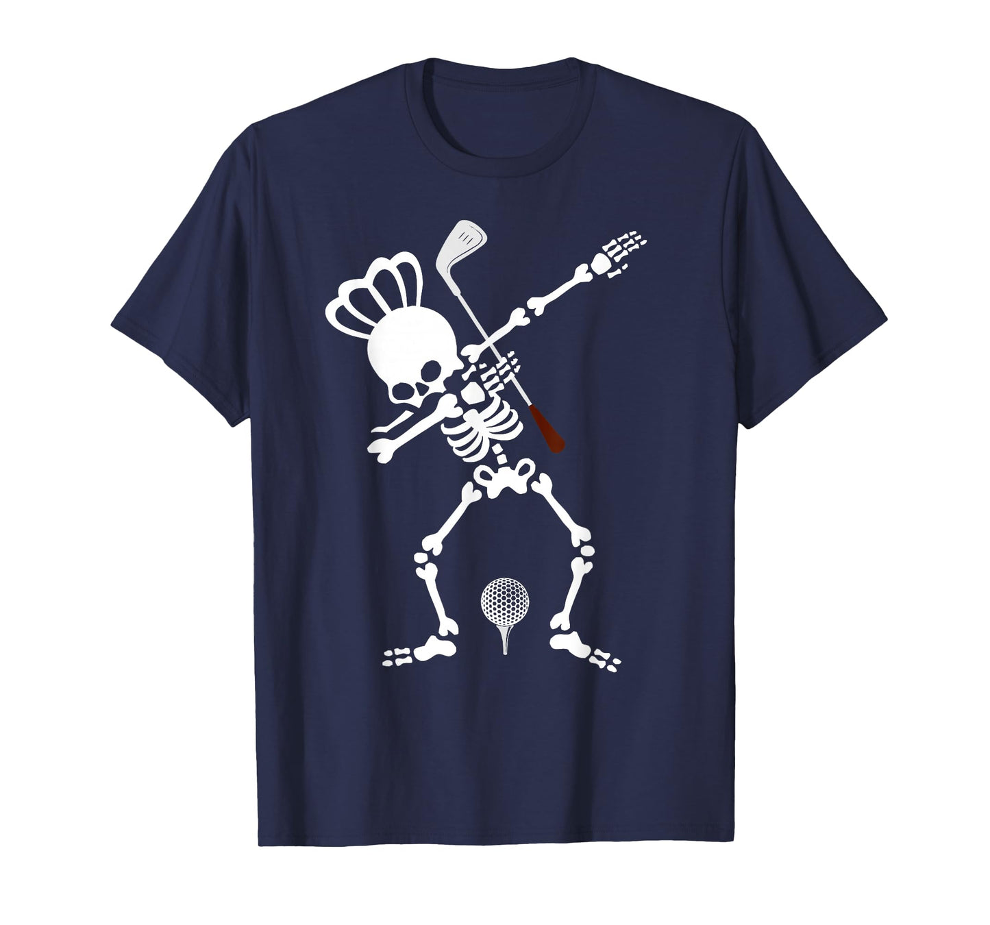Queen Skeleton Dabbing Golf T-Shirt