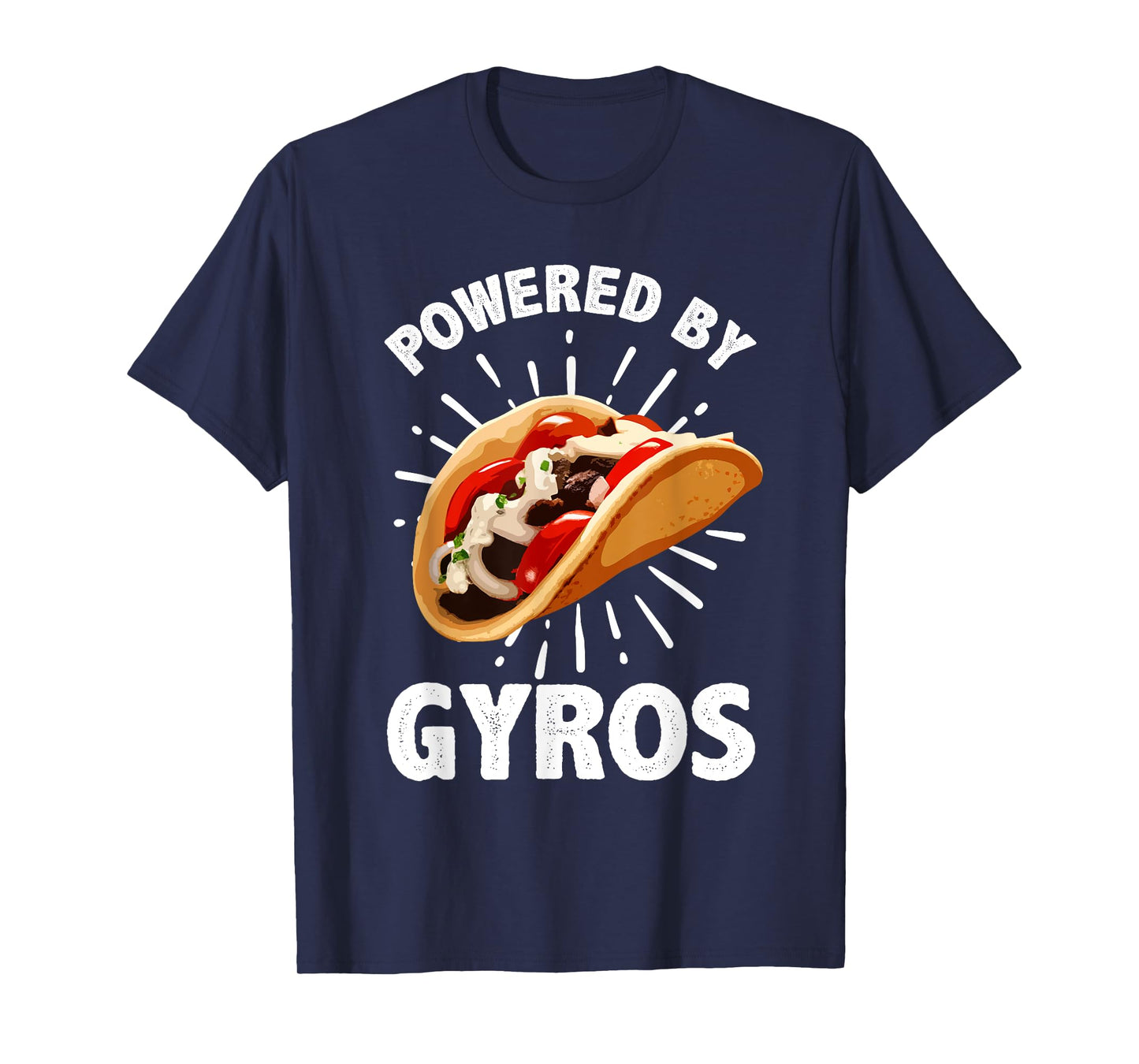 Cool Gyro For Men Women Gyros Greek Food Kebab Meat Lovers T-Shirt