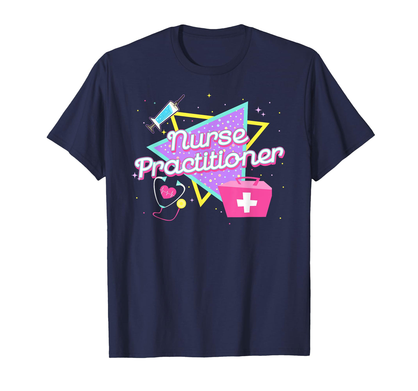 90s Retro Style Nurse Practitioner Shirts For Women Nurse T-Shirt