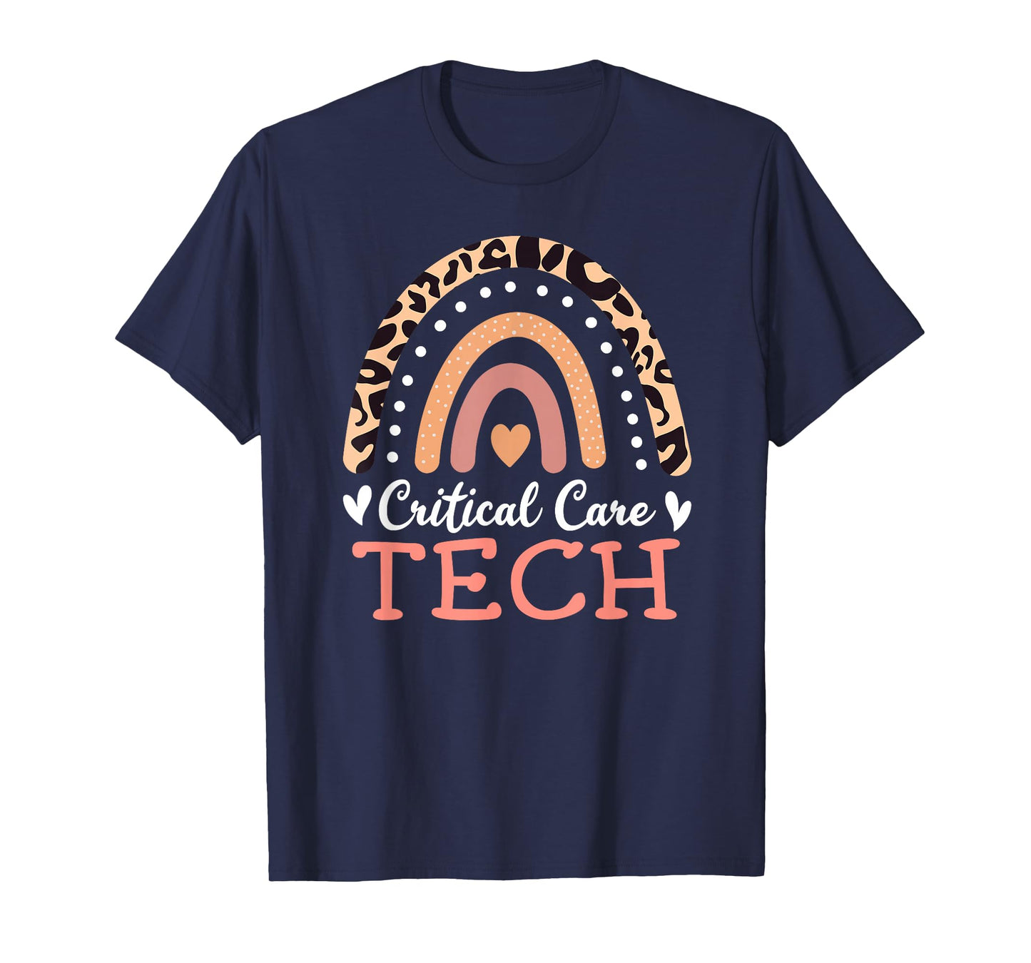 Critical Care Tech Rainbow EMT Emergency Medical Technician T-Shirt