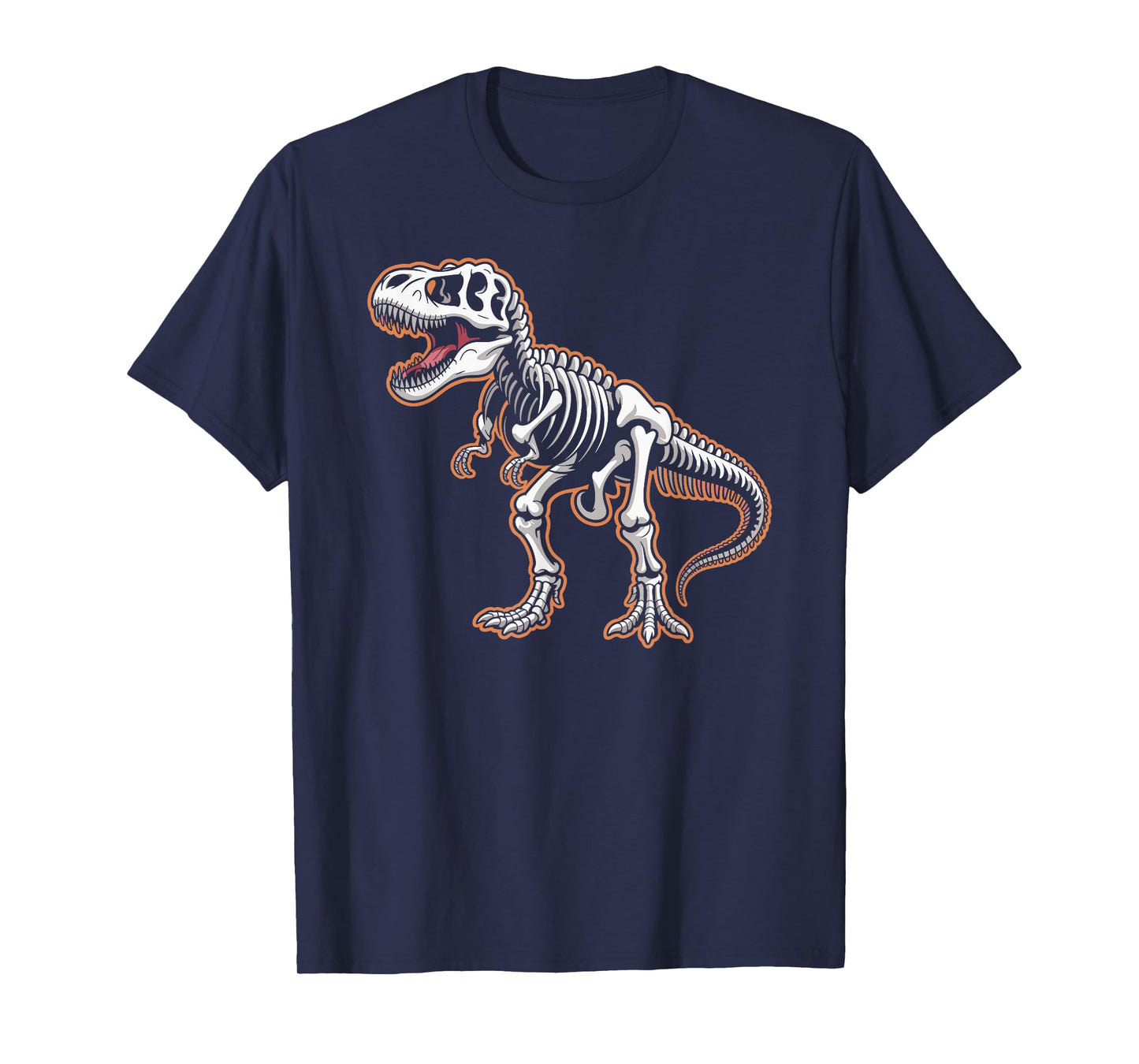 T-Rex Skeleton Dino Bones Paleontology Dinosaur Kids T-Shirt