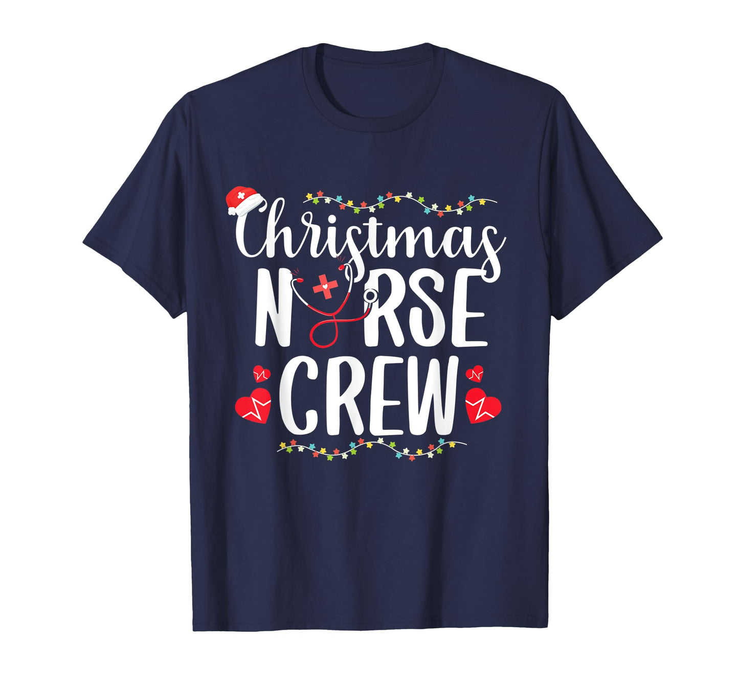Christmas Nurse Nursing School RN Nurse Practitioner Gift T-Shirt