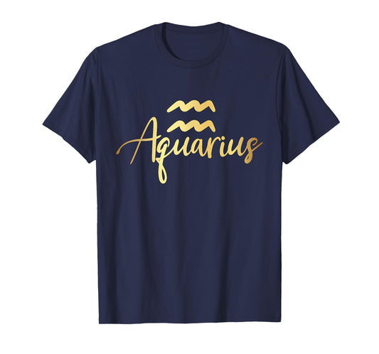 Aquarius Zodiac T-Shirt