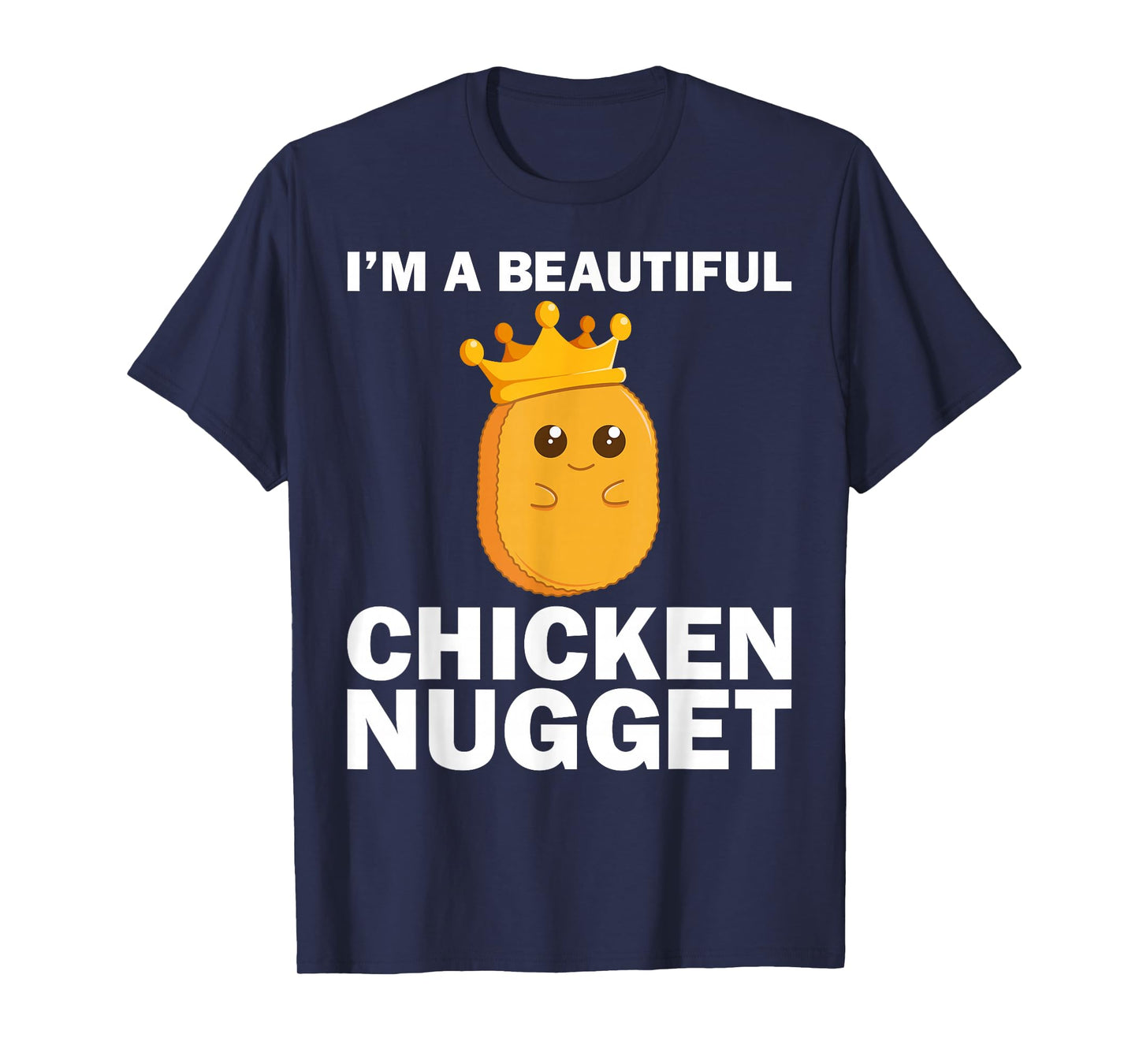 Cute Chicken Nugget Art For Women Girls Chicken Nugget Lover T-Shirt