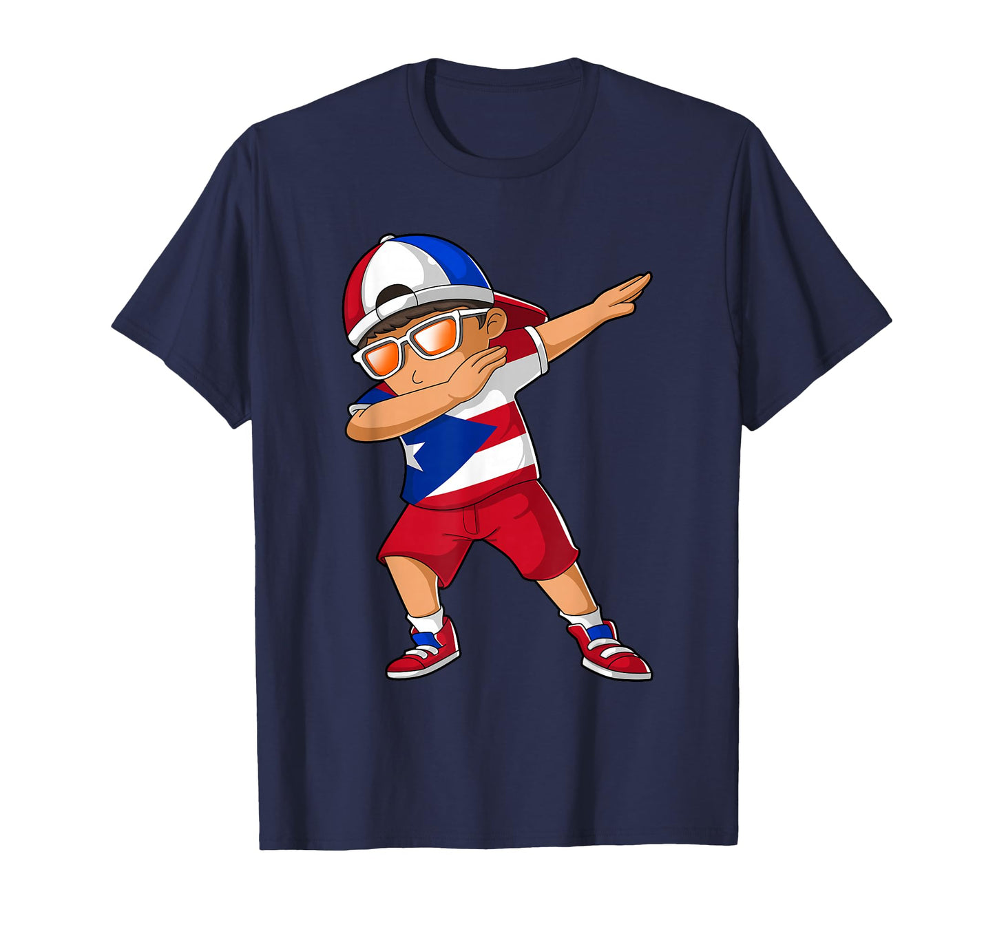 Puerto Rican Boy Puerto Rico Kid Patriotism Roots Heritage T-Shirt
