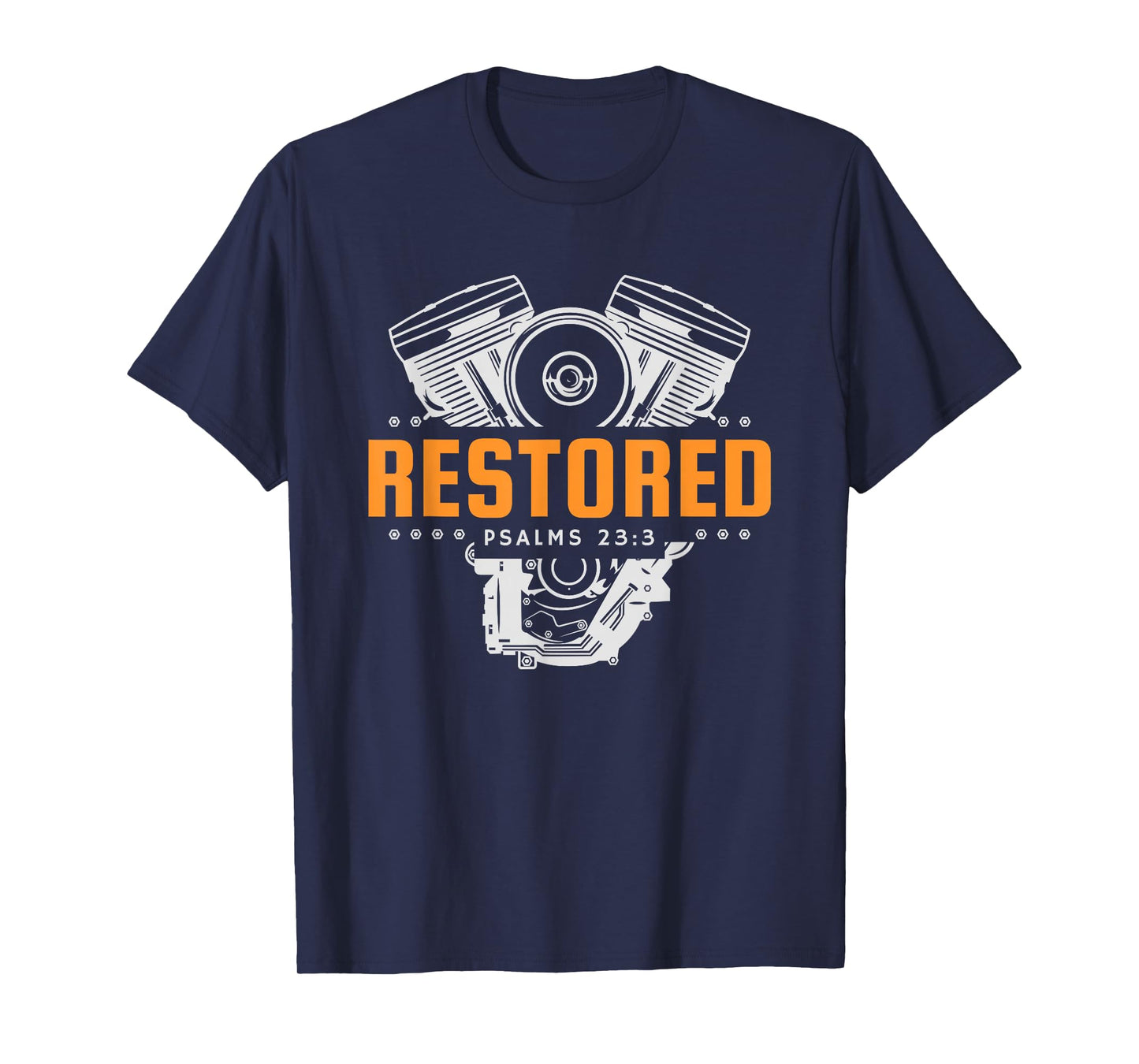Christian Mechanic Restored Cars Automobile T-Shirt