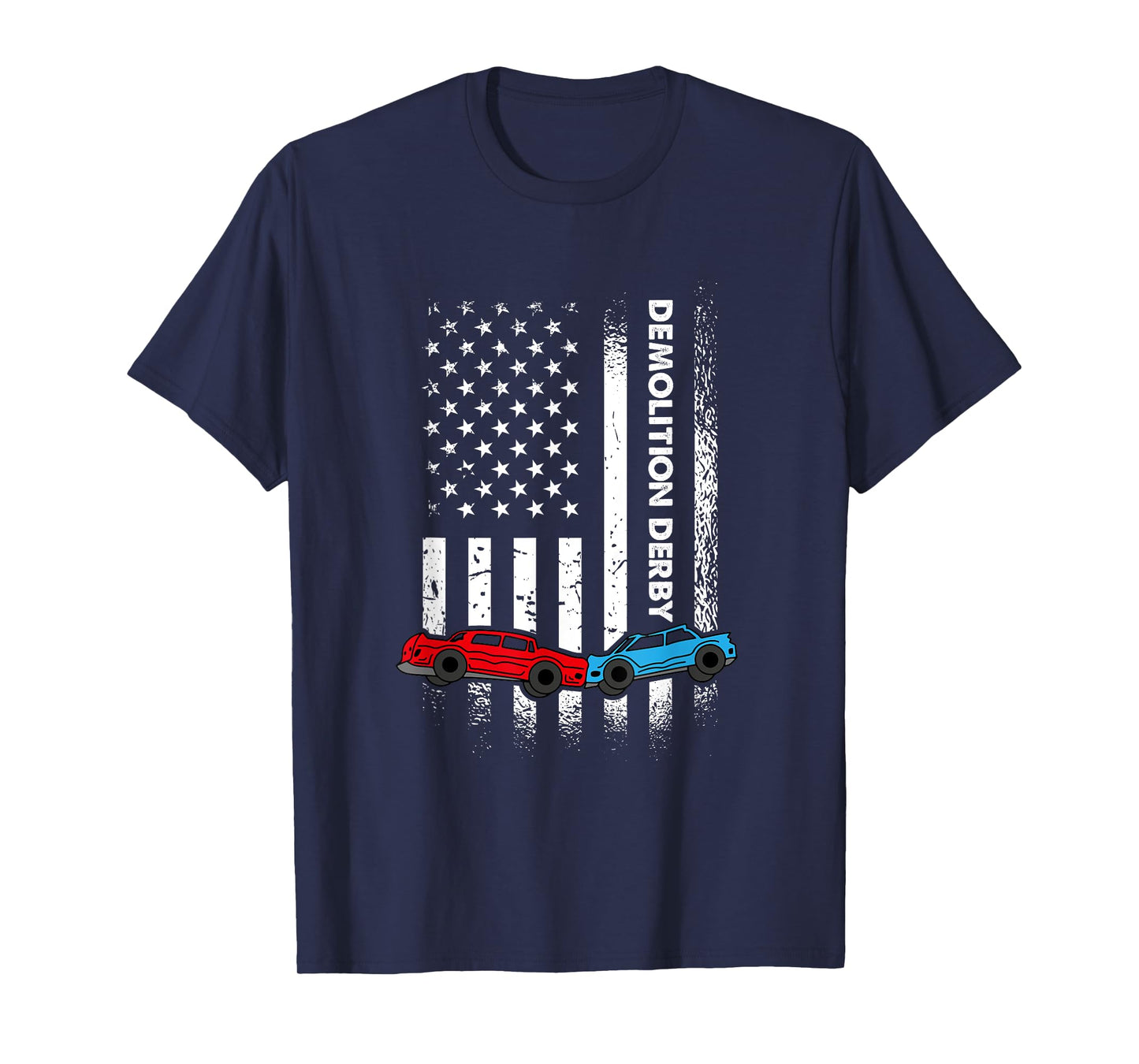 US Flag Demolition Derby, American Demo Derby Season T-Shirt