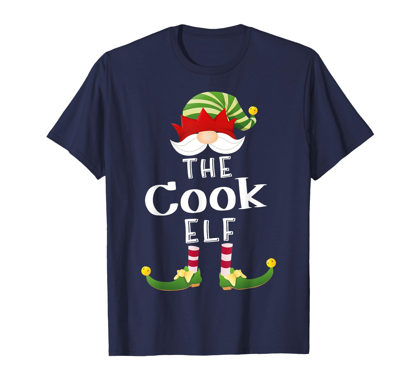Cook Elf Group Christmas Funny Pajama Party T-Shirt