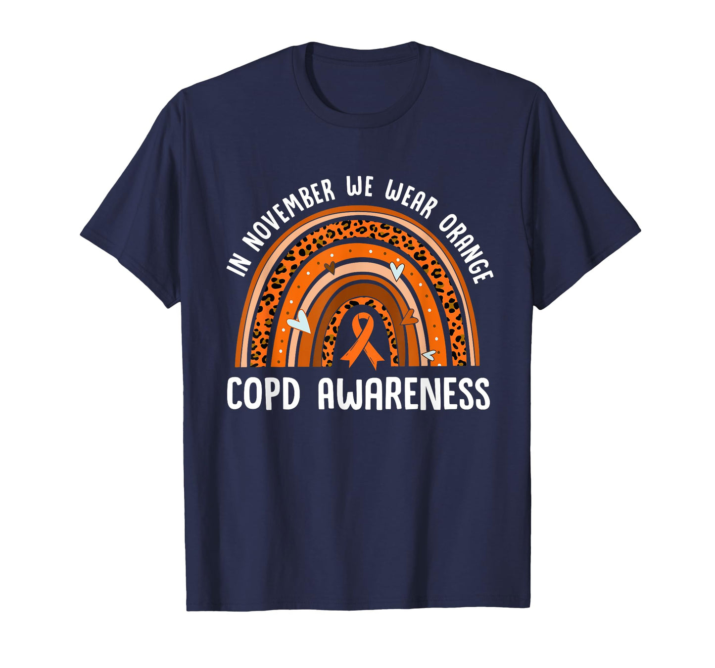 COPD Rainbow Chronic Obstructive Pulmonary Disease Awareness T-Shirt