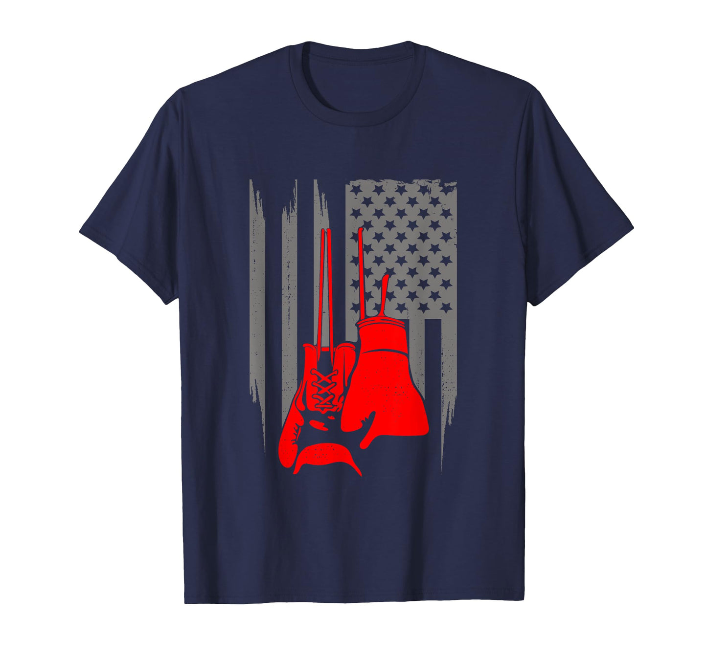 American Flag Boxing Apparel - Boxer Boxing T-Shirt for Women Kids Men