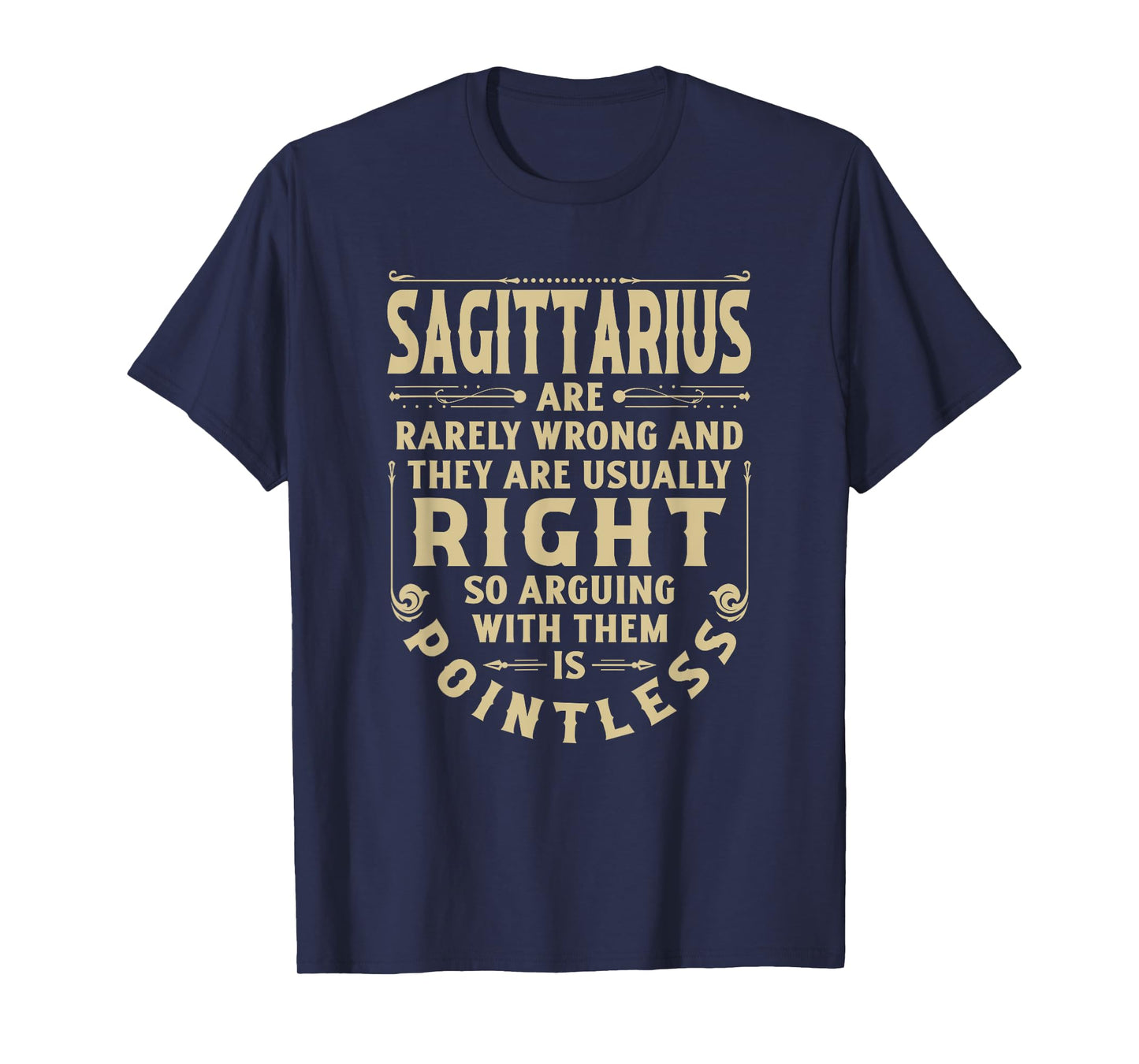 Horoscope Symbols Astrology Traits Sagittarius Zodiac Sign T-Shirt