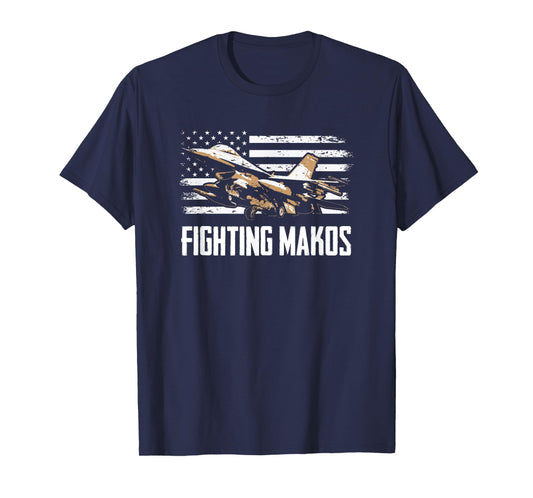 93d Fighter Squadron Fighting Makos T-Shirt