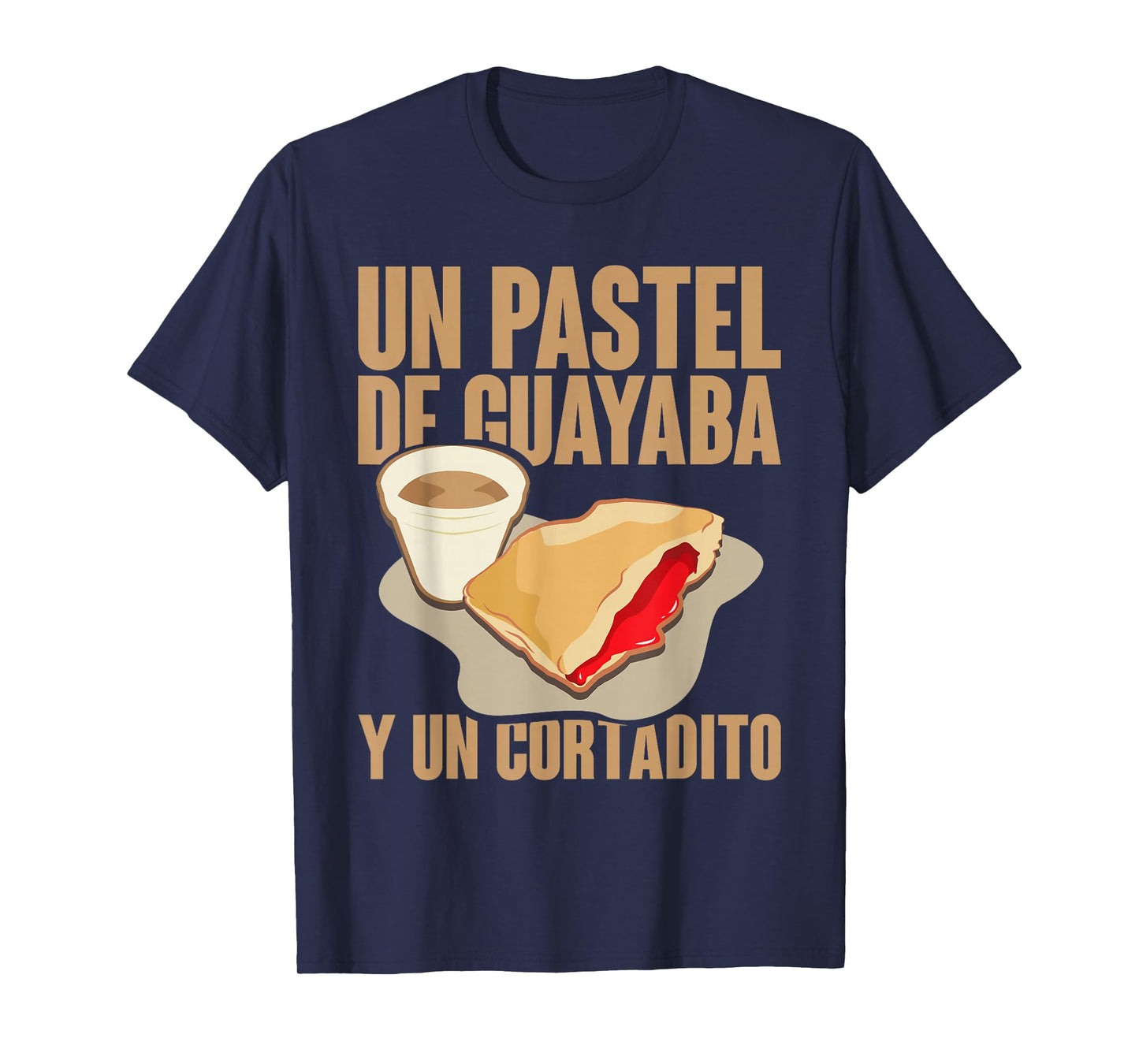 Funny Cuban Coffee Guayaba Guava Breakfast T Shirt T-Shirt