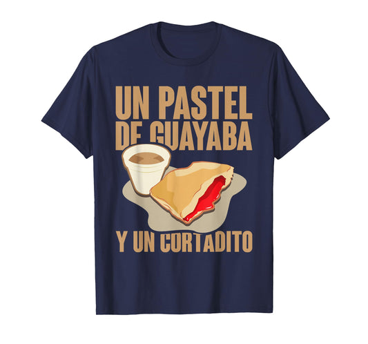Funny Cuban Coffee Guayaba Guava Breakfast T Shirt T-Shirt