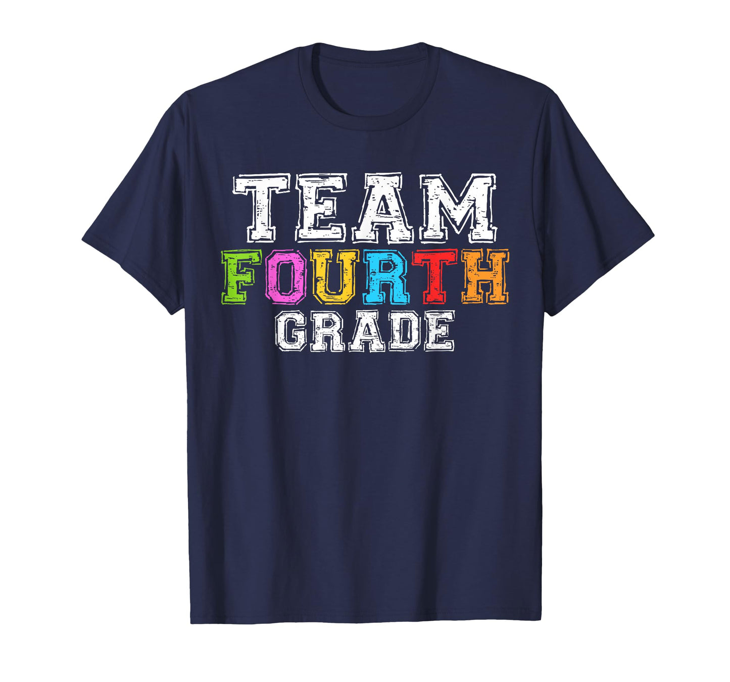 Team Fourth Grade Shirt 4th Grade Boy Girl Student Teacher T-Shirt
