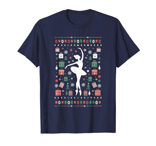 Ballet Ugly Christmas T-Shirt