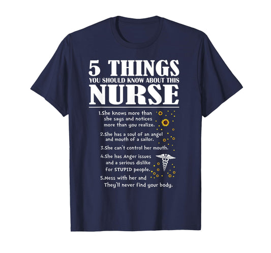 5 Things You Should Know About This Nurse T-Shirt