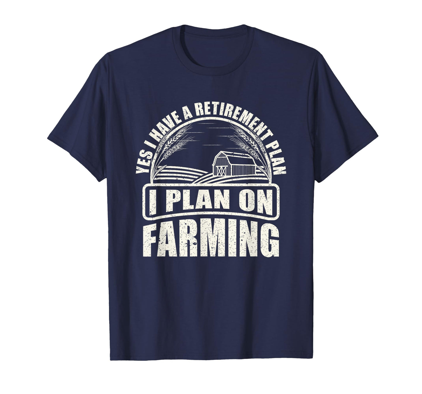 Agriculture Tractor Retirement Gift Farmer T-Shirt