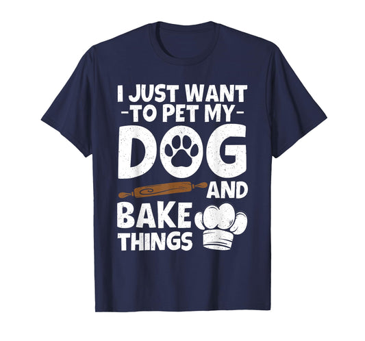 Cute Baking Design For Men Women Pastry Bake Baker Baking T-Shirt