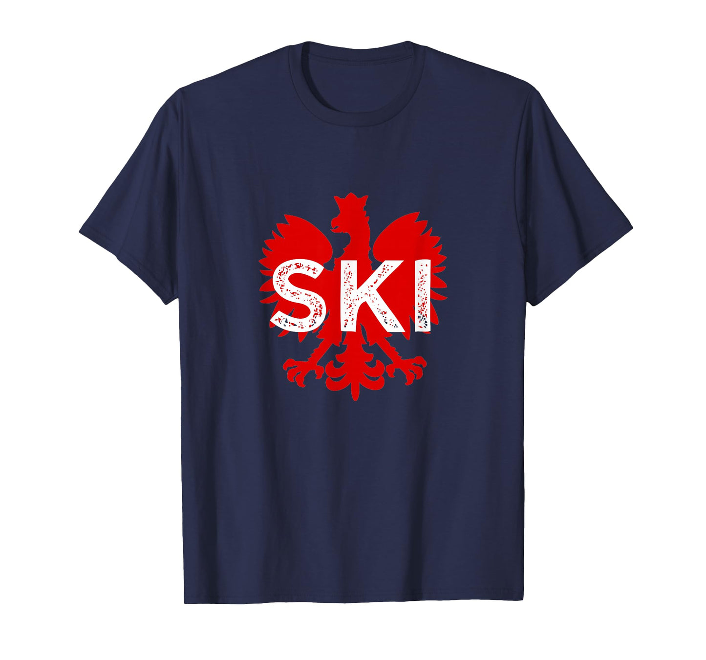 SKI Polish Surnames Ending Dyngus Day Polish Eagle Polska T-Shirt