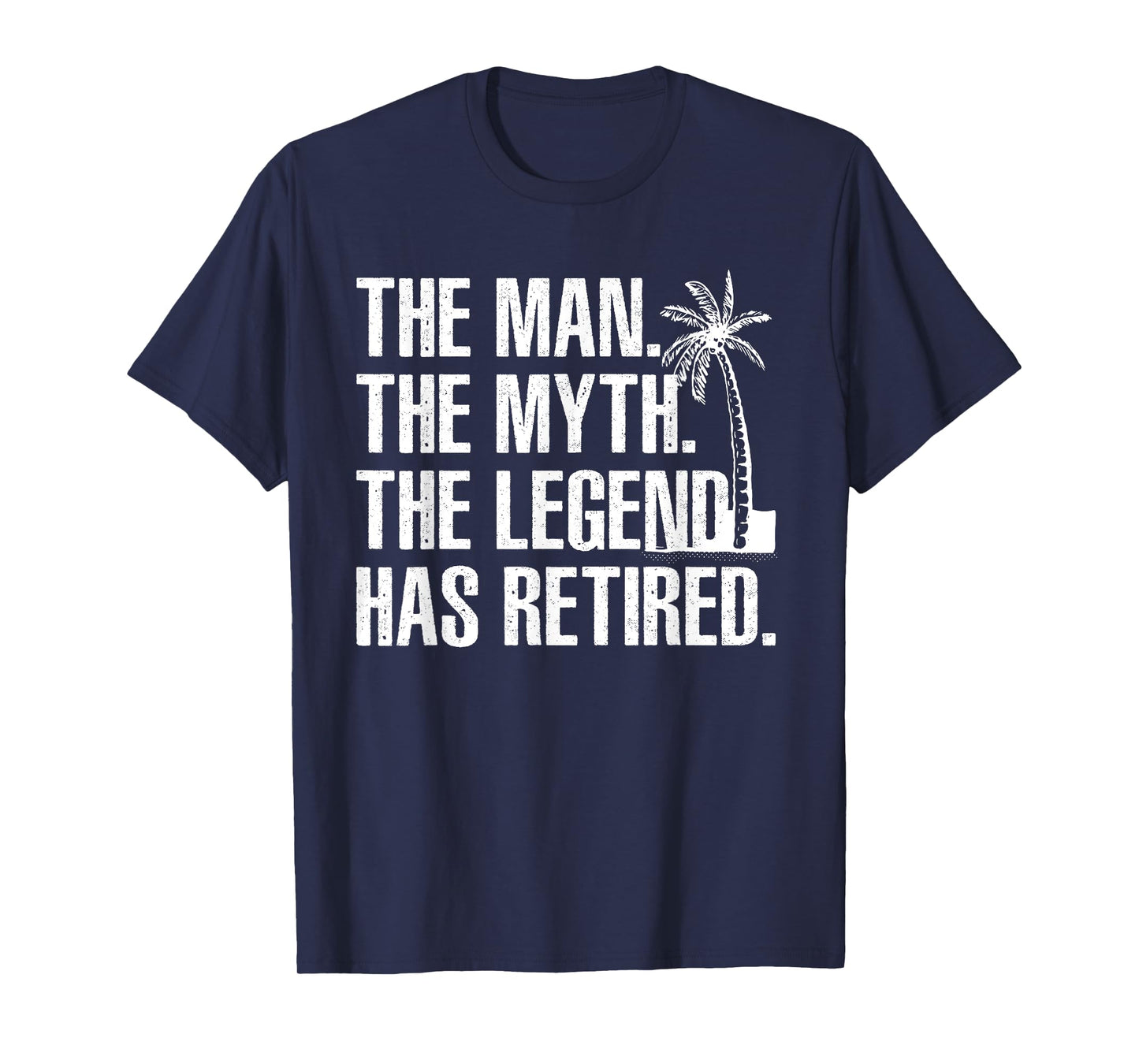 Cool Retirement For Men Grandpa Dad Retired Man Myth Legend T-Shirt