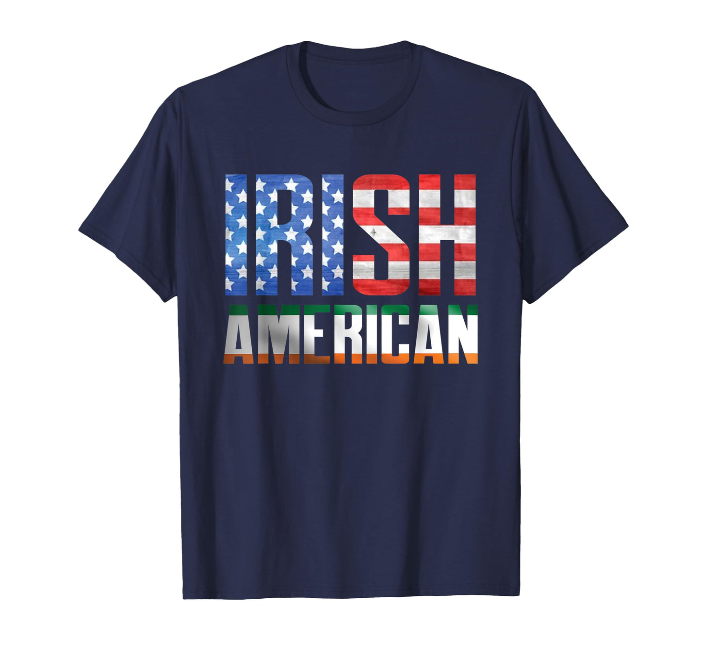 Irish American US Ireland Flag Dual Citizen Pride T-Shirt