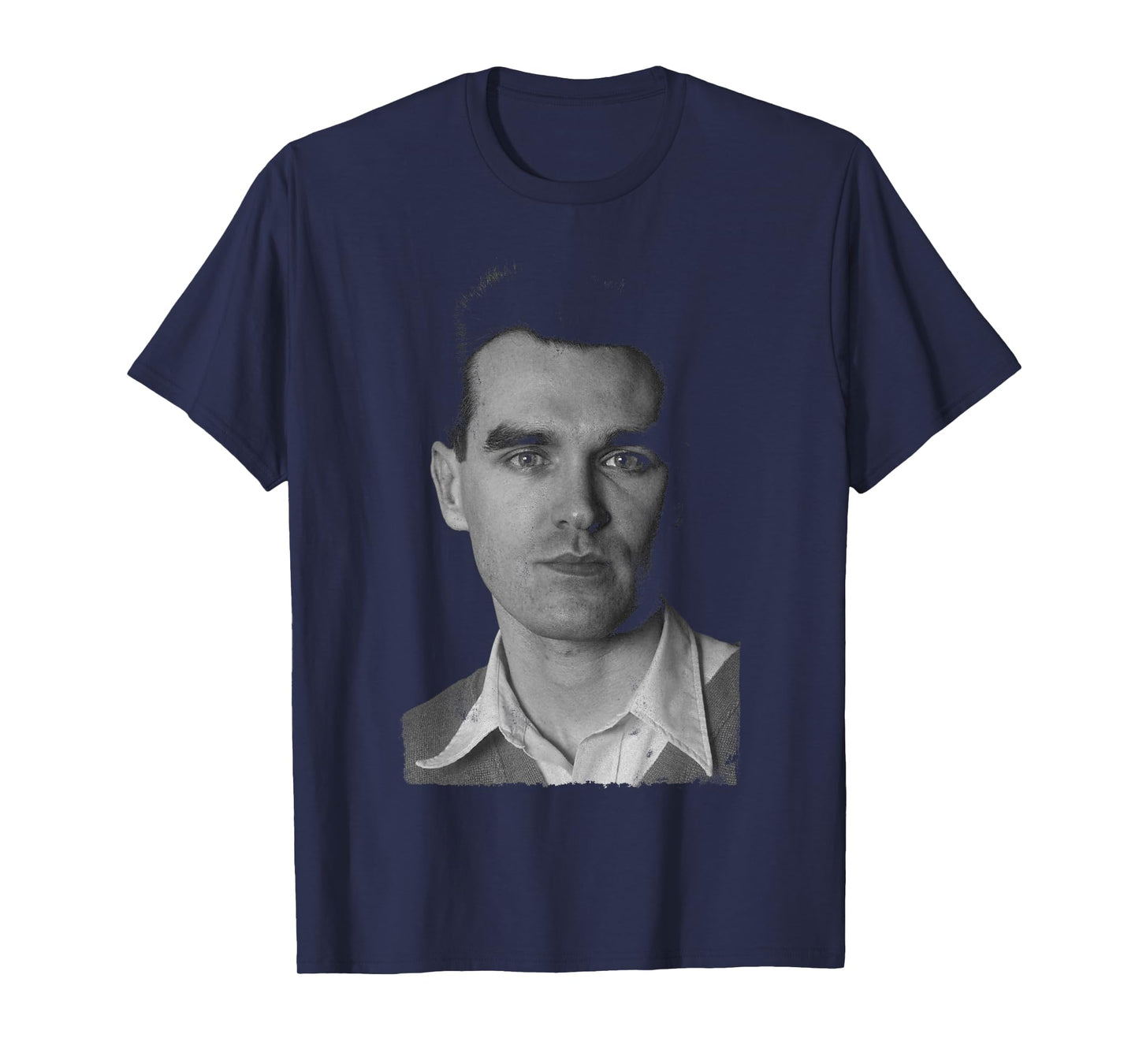 Morrissey The Smiths Home Portrait B&W By Stephen Wright T-Shirt
