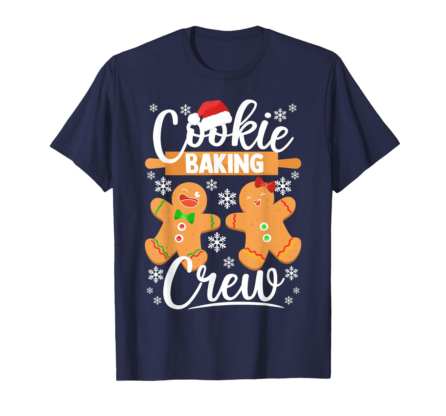 Cookie Baking Crew Shirt Gingerbread Christmas Baking T-Shirt