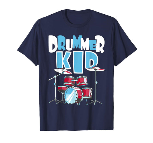 Drummer Kid - Funny Percussionist Drums Musician T-Shirt