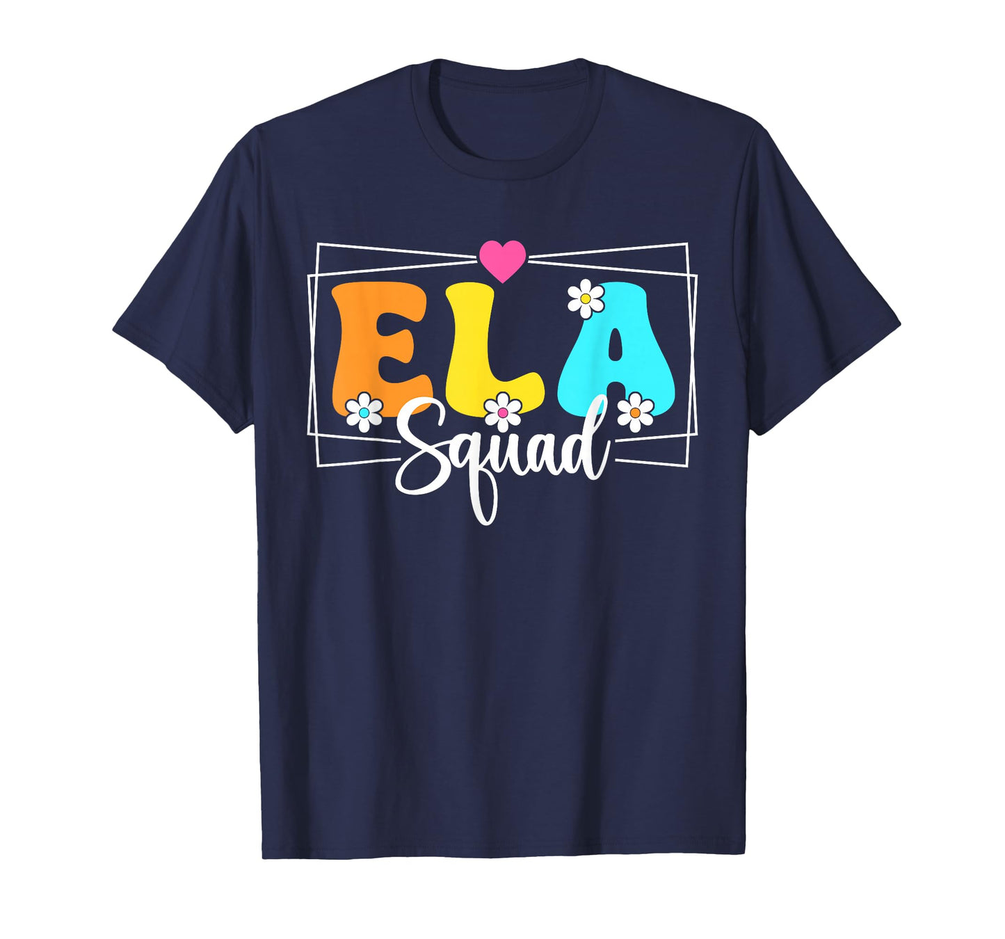 ELA Squad Teacher Back To School English Language Arts T-Shirt