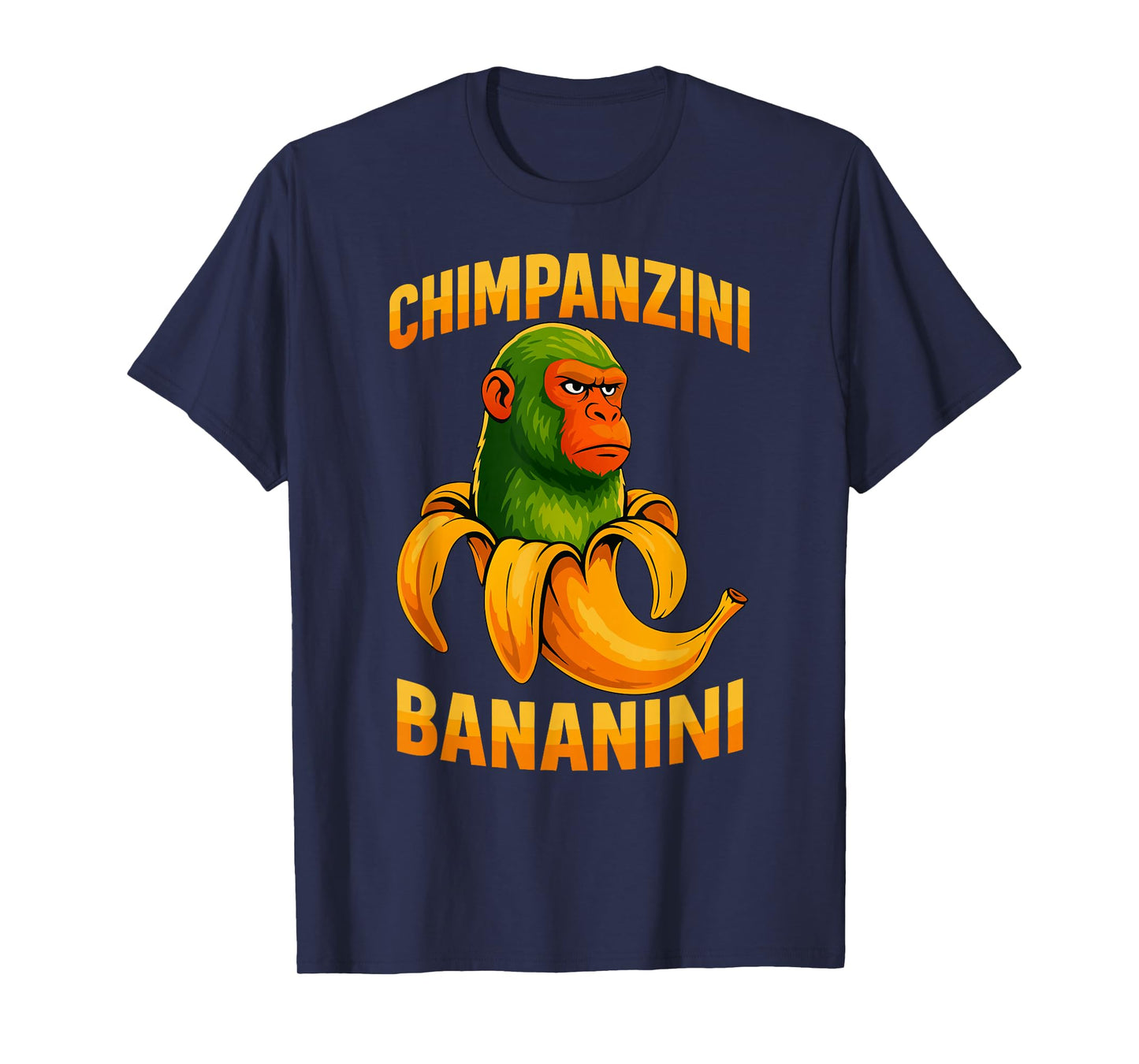 Monkey Meme Italian Brainrot Chimpanzini Bananini T-Shirt