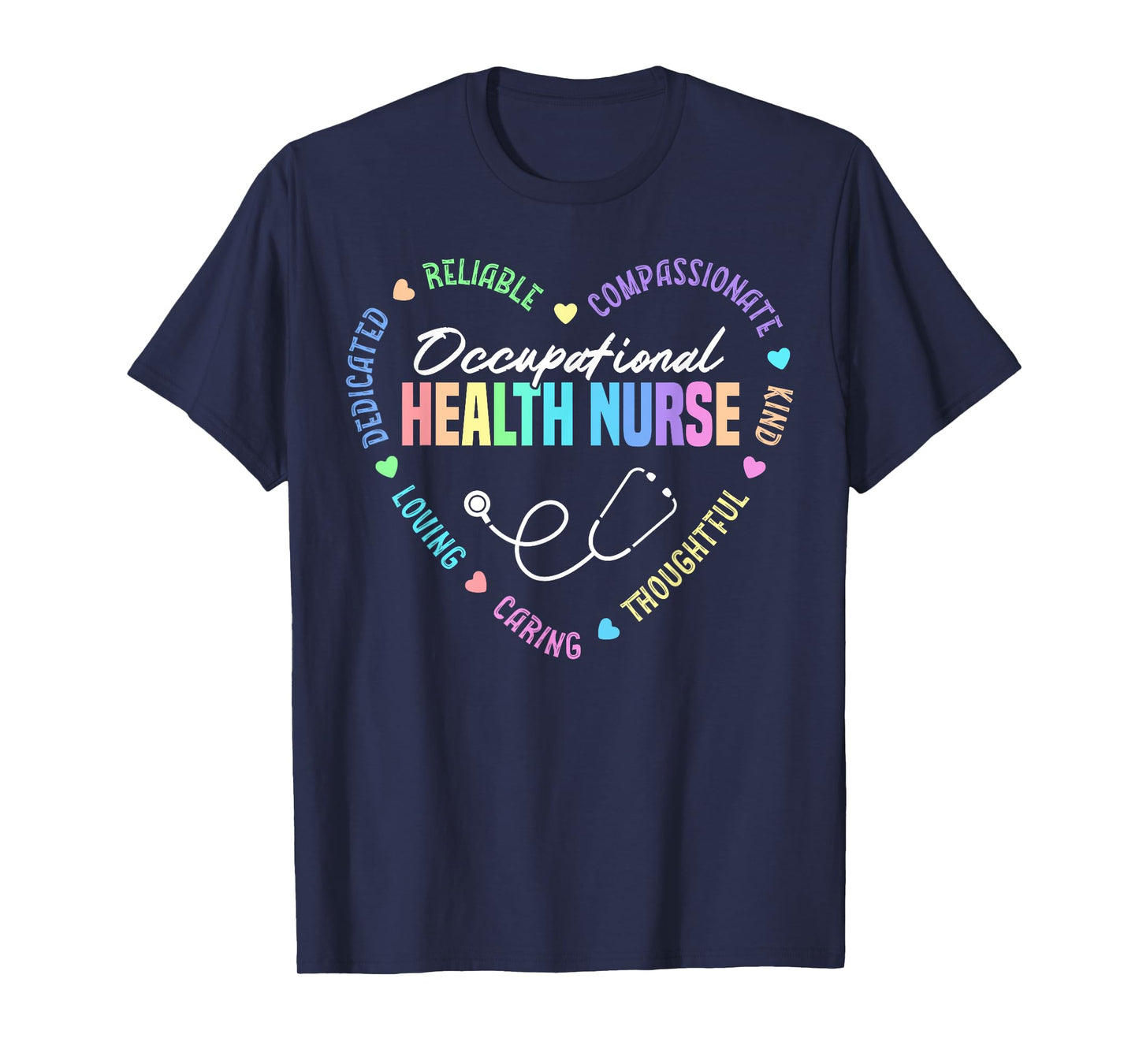 Cute Occupational Health Nurse Heart T-Shirt