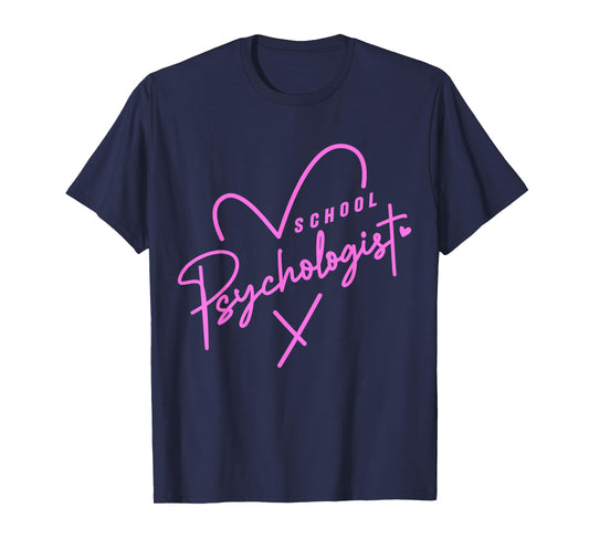 Clinical School Psychologist Teacher & Psych Major Student T-Shirt