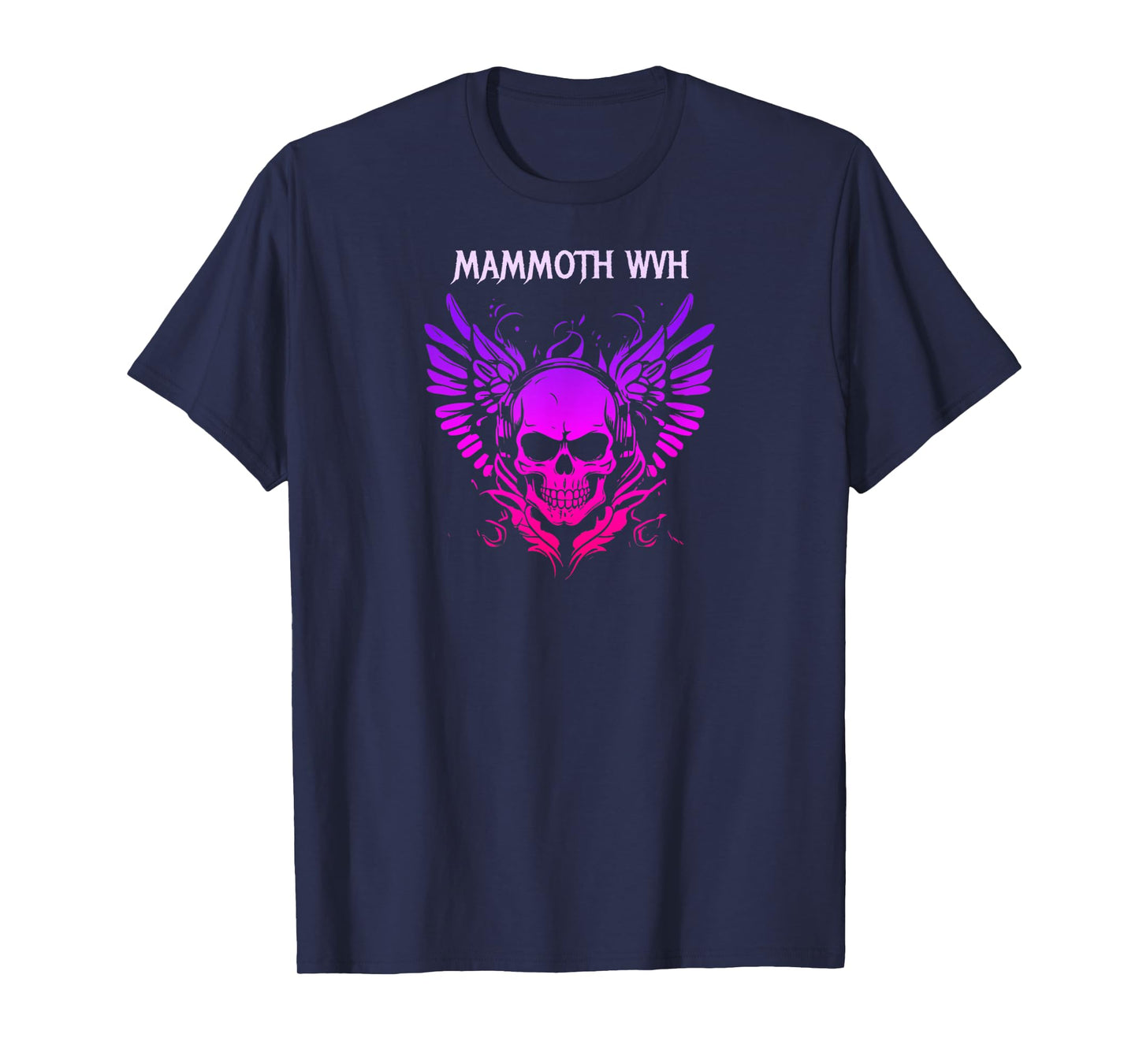 Mammoth Music WVH Funny Vintage Design Skull for Men Women T-Shirt