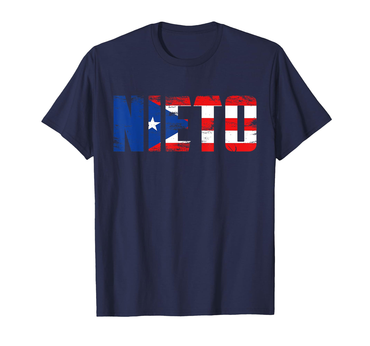 Nieto Puerto Rico Flag Pride Fathers Day Puerto Rican Men T-Shirt