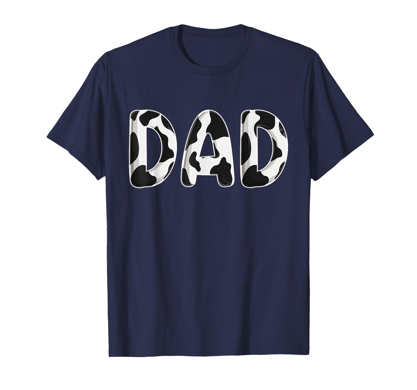 Cow Dad Birthday Family Matching Fathers Day Boy Girl Farm T-Shirt
