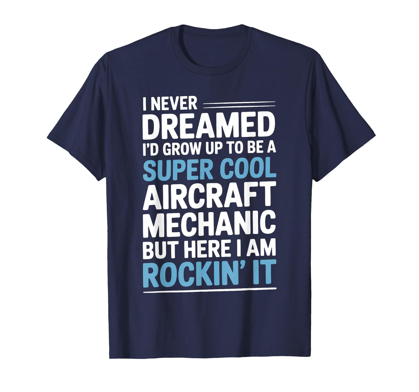 Cool Aircraft Mechanic Art for Men Women Aircraft Technician T-Shirt