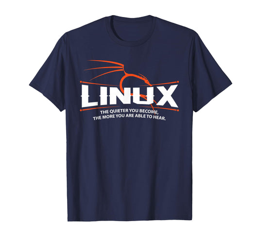 Backtrack Kali Linux Dragon and Tagline T-Shirt