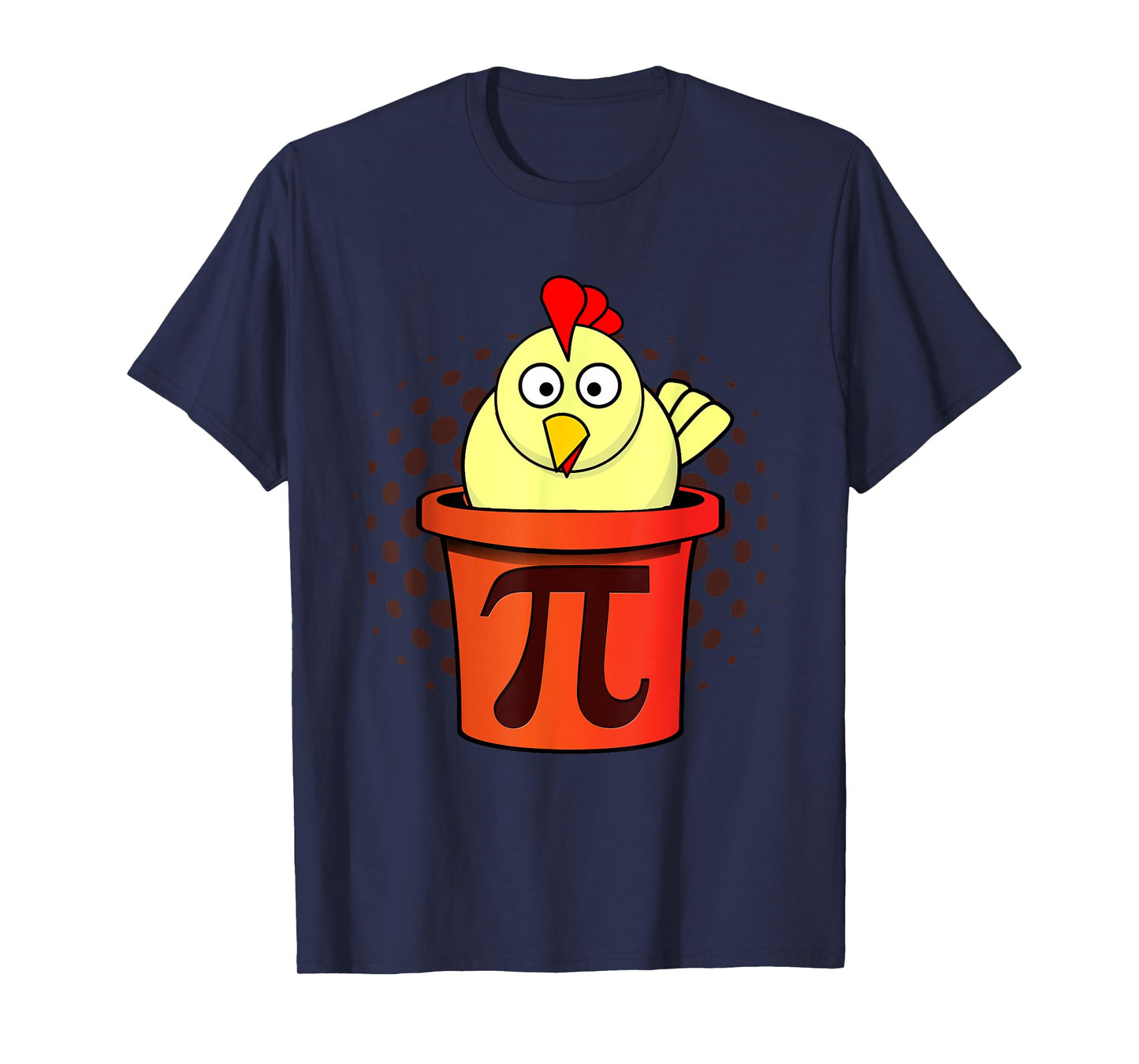 Chicken Pot Pie - Chicken Pot Pi Funny Math Joke T-Shirt