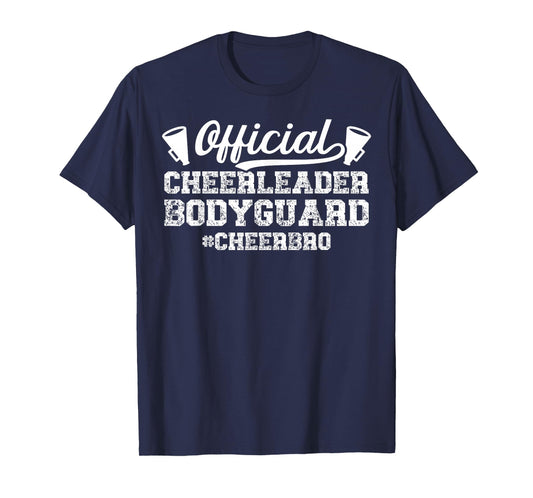 Cheerleader Bodyguard Cheer Brother Of A Cheerleader Brother T-Shirt