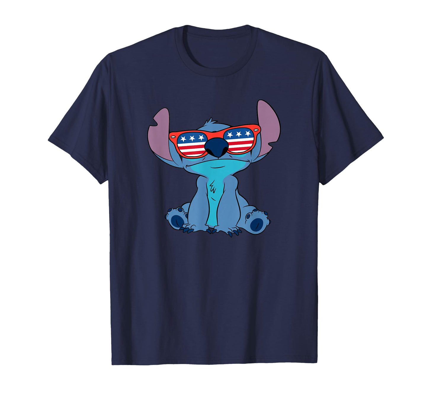 Disney Lilo & Stitch Fourth of July Sunglasses T-Shirt