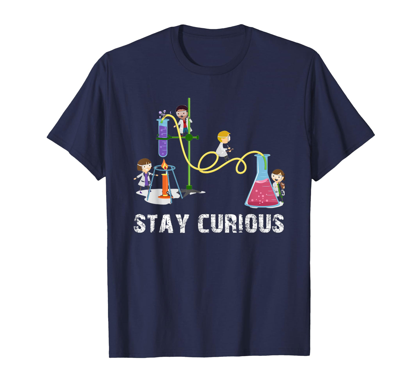 Stay Curious Science for Kids T-Shirt