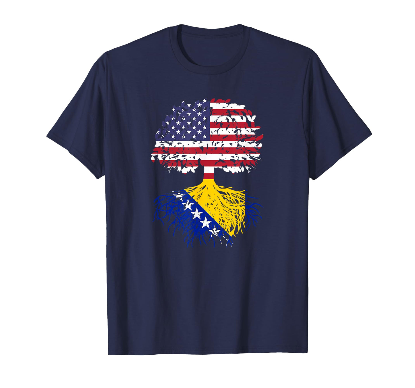 Bosnian Roots Bosnia National Heritage Tree Gift T-Shirt