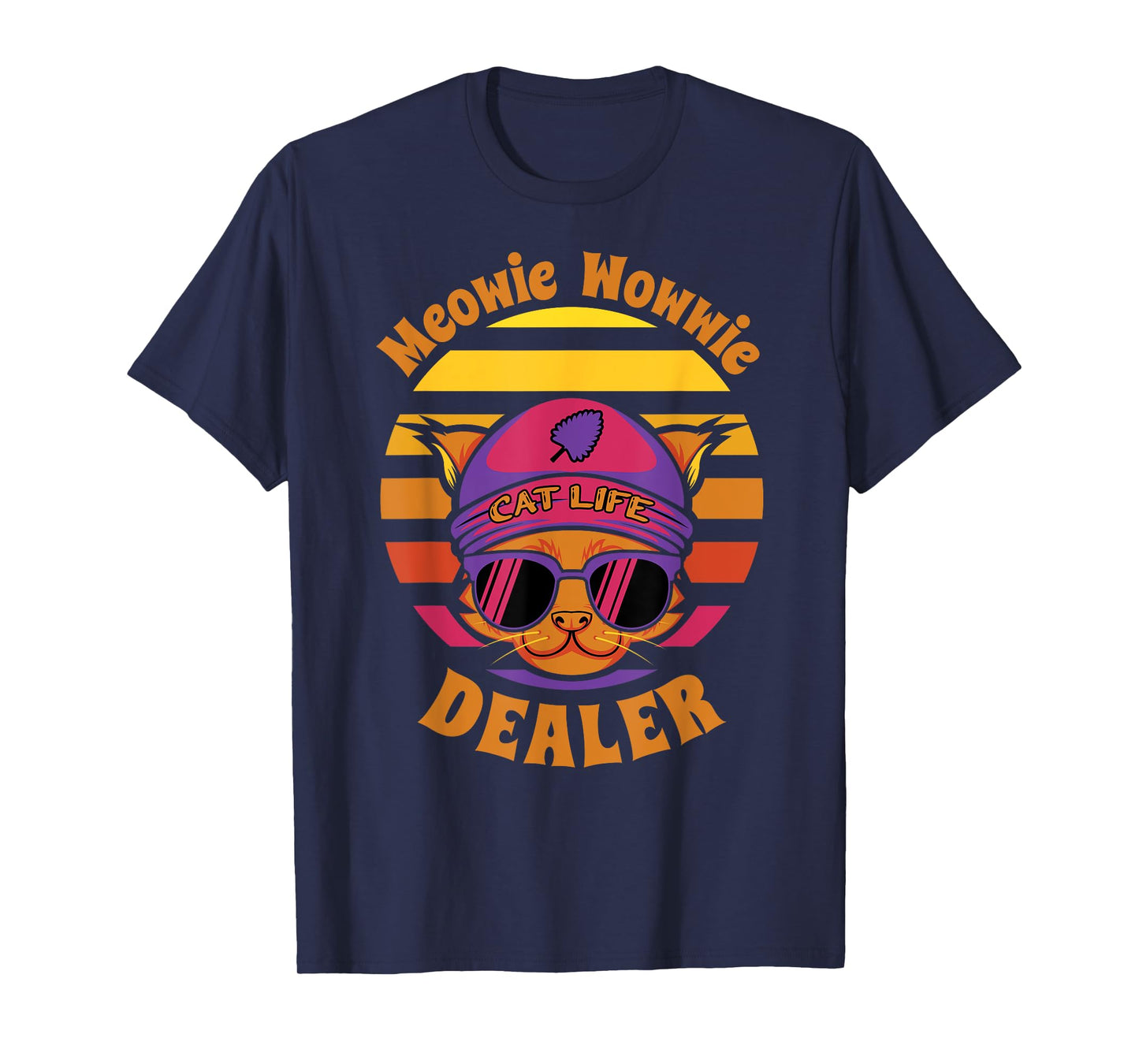 Cute Cat Funny Meowie Wowwie Dealer, Kitty Sells Catnip Gift T-Shirt