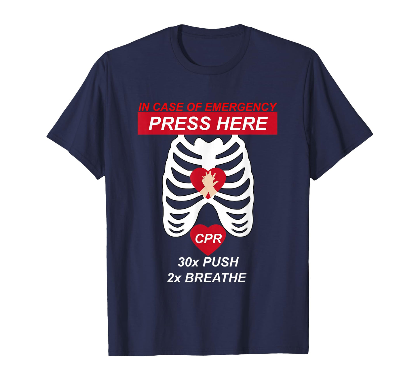 Cpr Instructor TShirt First Aid For Men, Women and Kids T-Shirt
