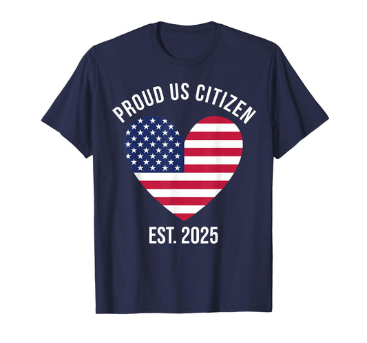 US Citizenship 2025 Decoration American New USA Citizen T-Shirt