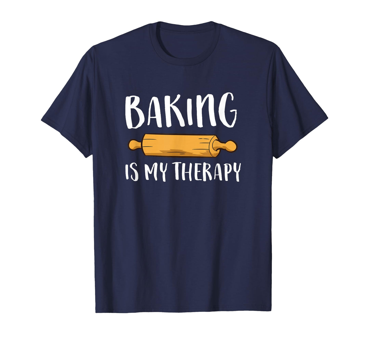 Christmas Cookie Baking Baker Gift Baking Is My Therapy T-Shirt