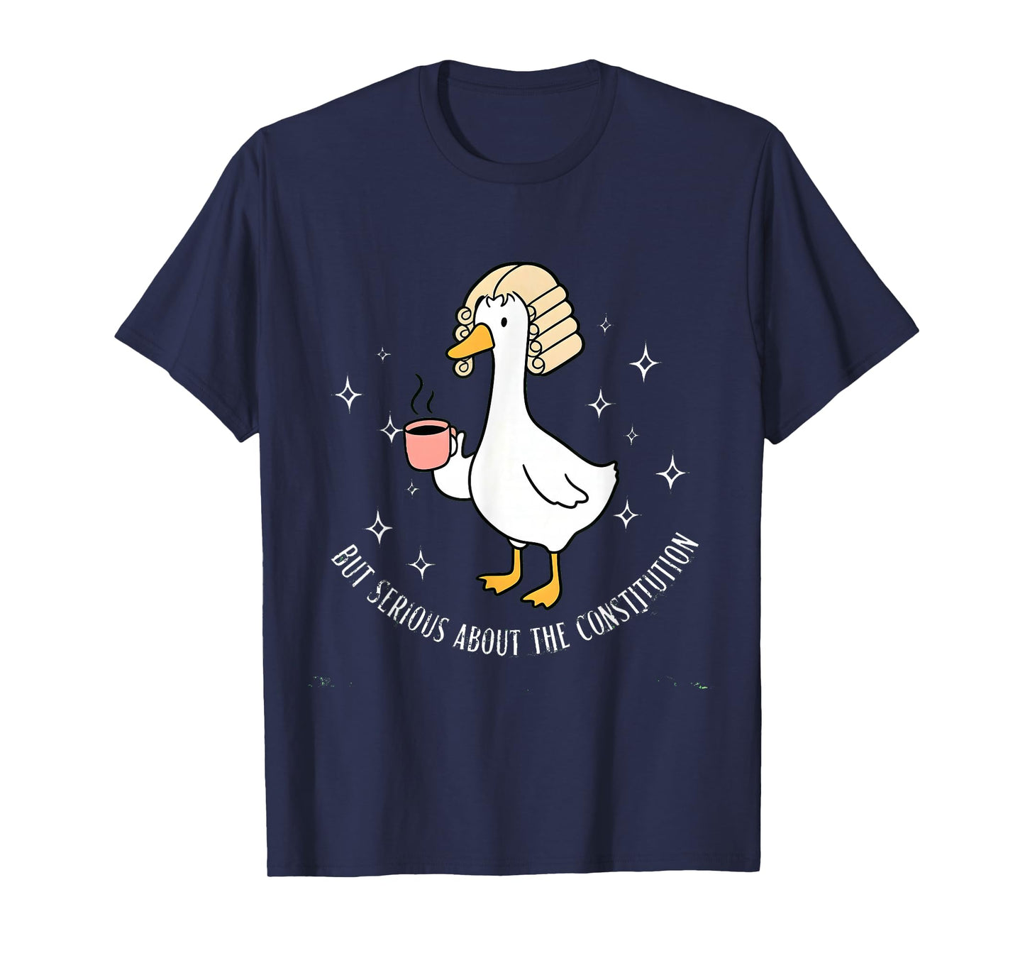 Duck Constitution Funny History Teacher T Government Civics T-Shirt