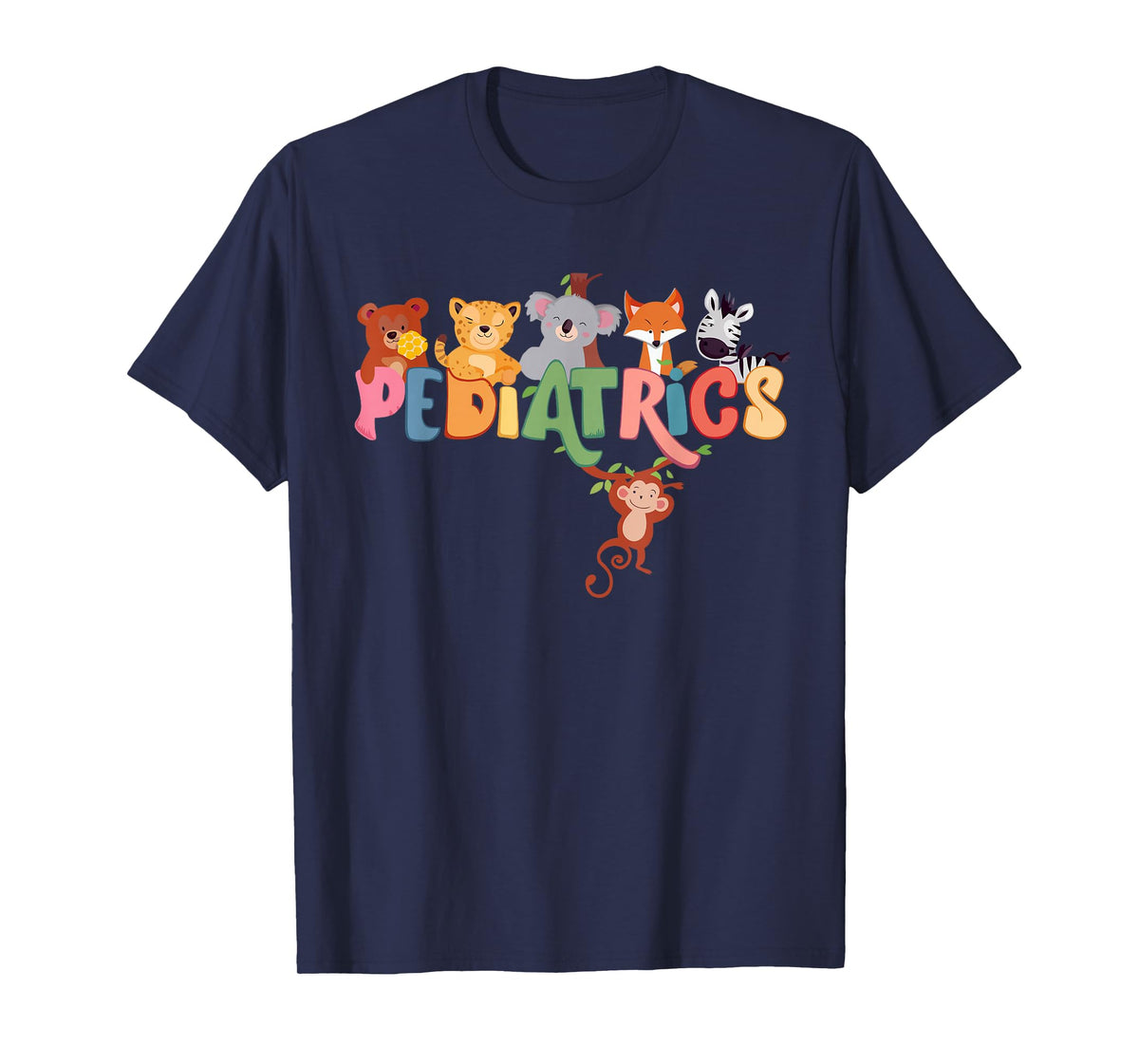 Pediatric Nurse PEDS Nursing Appreciation Pediatric Animal T-Shirt