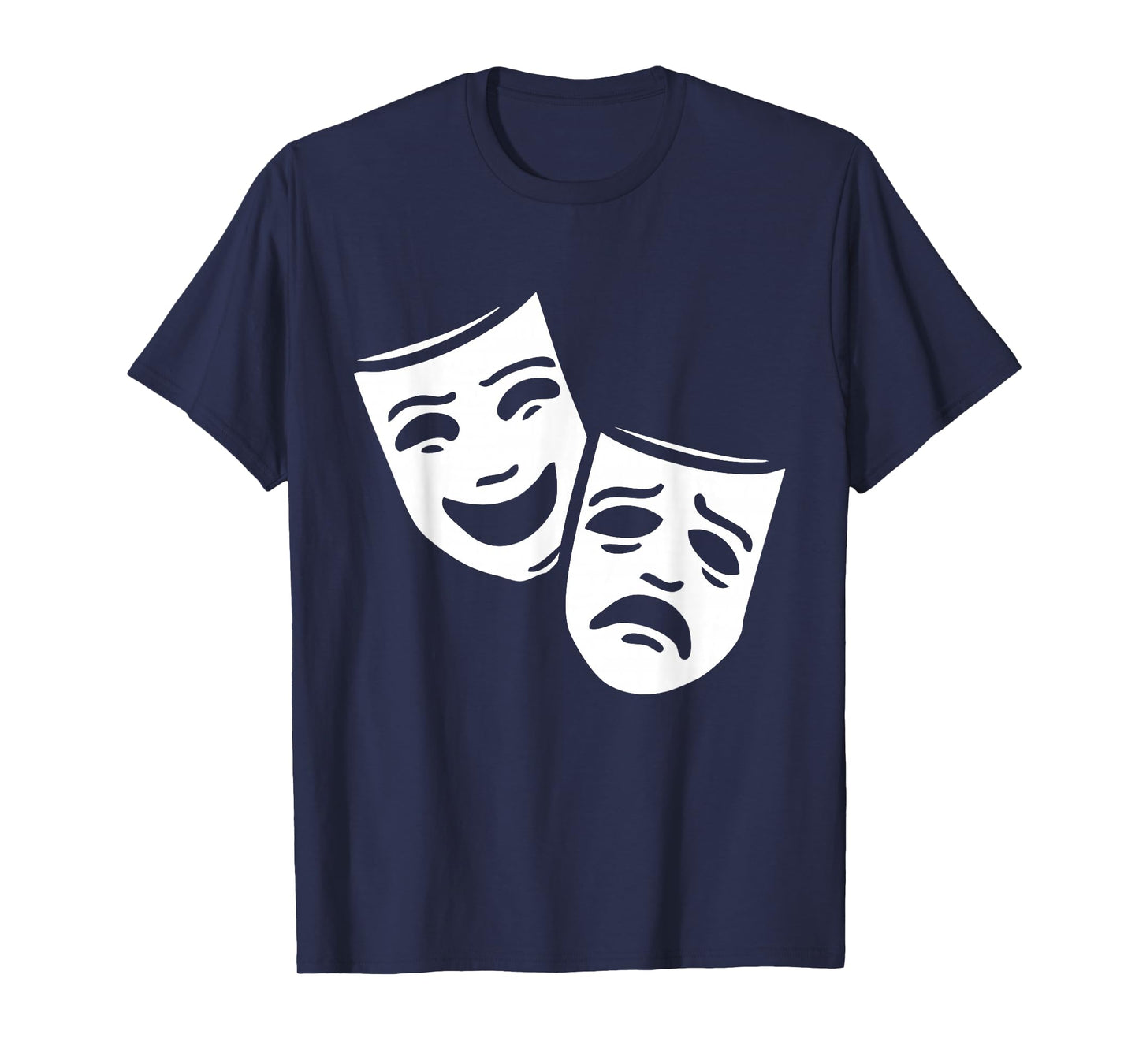 Comedy And Tragedy Greek Theater Masks T-Shirt